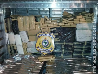 PRF apreende 3,5 toneladas de maconha abandonadas em posto