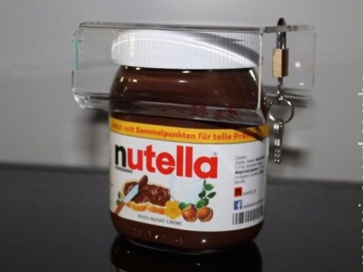 Alemão cria "cadeado" para trancar pote de Nutella