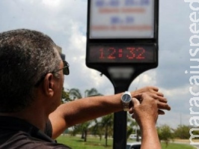 Horário de verão começa domingo