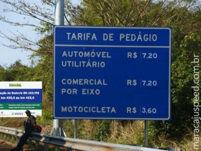 Projeto de lei quer isentar moradores de Anhanduí de pedágio 