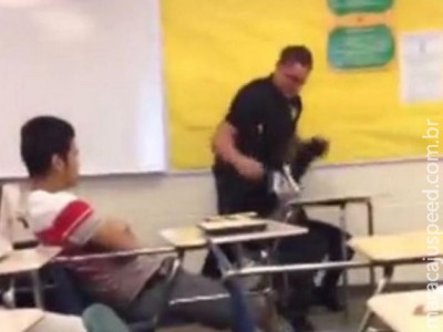 FBI abre investigação sobre vídeo de abuso policial em sala de aula nos EUA