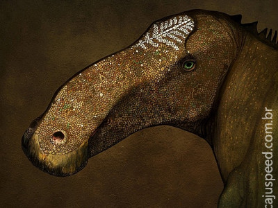 Dinossauro "superpato" achado nos EUA explica evolução de focinhos