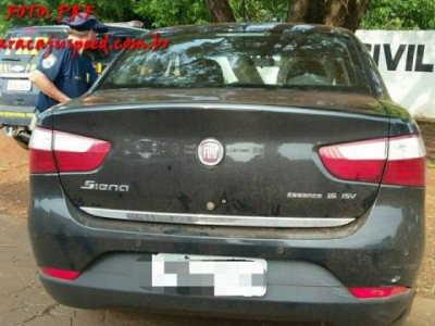 Veículo roubado em GO é recuperado pela PRF na região de Maracaju