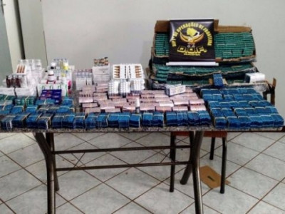 DOF apreende carga de anabolizantes avaliada em mais de R$ 140 mil