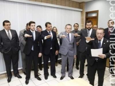Mansour Elias Karmouche toma posse como presidente da OAB/MS