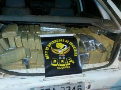 Nervosismo de batedores na fronteira entrega traficantes em barreira do DOF