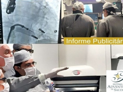 Hemodinâmica do Hospital Adventista realiza procedimento cardíaco inédito