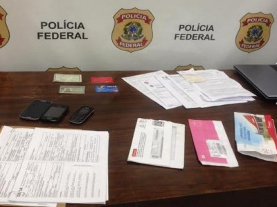  PF prende golpsta que abria contas bancárias em MS com documentos falsos