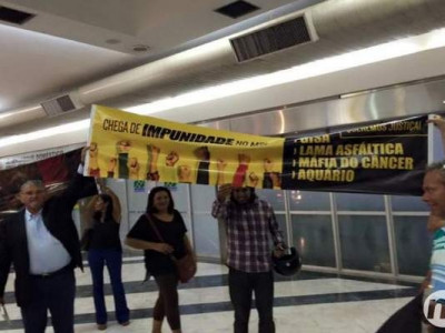 Lama Asfáltica, Aquário do Pantanal e Coffee Break serão alvos do protesto