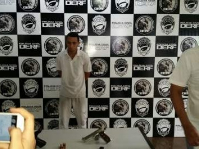 Preso na Capital suspeito de fornecer armas de uso restrito ao PCC