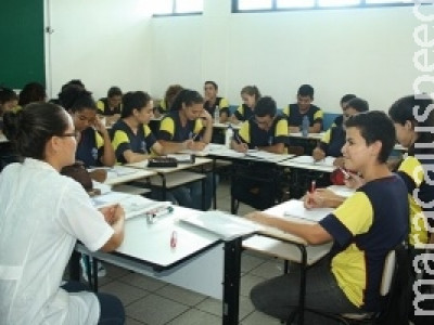 Bernal participa de aula inaugural da Guarda Mirim de Campo Grande
