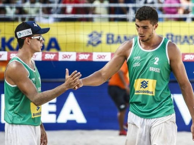 Atletas de MS representam Brasil no Sul-Americano de Vôlei de Praia