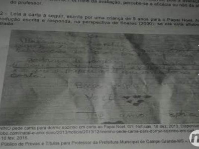 Professores criticam prova e dizem que concurso foi verdadeiro desastre