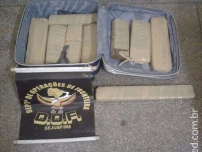 Adolescente de Jales/SP é apreendido pelo DOF com maconha em Ponta Porã