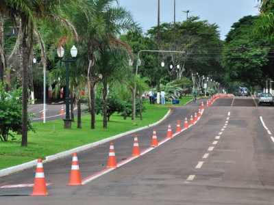 Prefeitura registra ocorrência por furto de 32 cones
