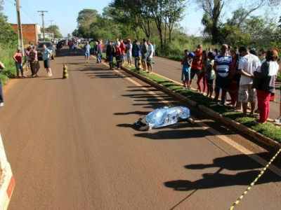 Empresário morre atropelado durante caminhada