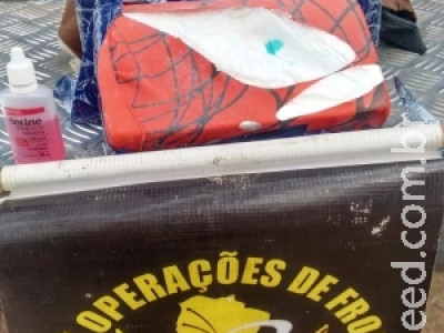 Homem é preso em ônibus com cocaína avaliada em R$ 75 mil