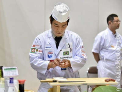 Chef brasileiro vence Mundial de Sushi em Tóquio