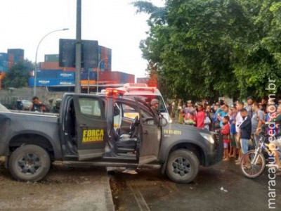 Força Nacional faz cerco e bloqueia acessos de favela na Maré, Rio