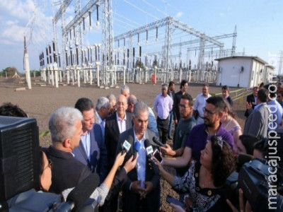Inaugurada nesta quinta, subestação de energia aumenta competitividade econômica de MS