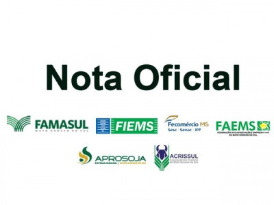 Nota Oficial Sistema Famasul - Conflitos Fundiários