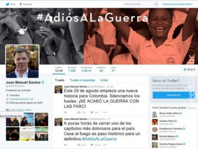 Começa cessar-fogo do governo colombiano e as Farc