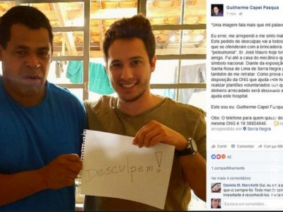 Após ofender paciente na web, médico anuncia trabalho voluntário