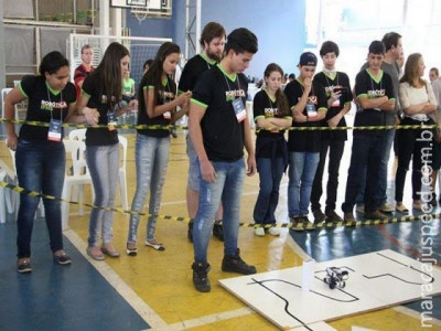 IFMS é pentacampeão estadual da olimpíada brasileira de robótica