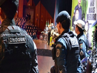 Investimento na segurança forma bons policiais e reduz criminalidade em MS