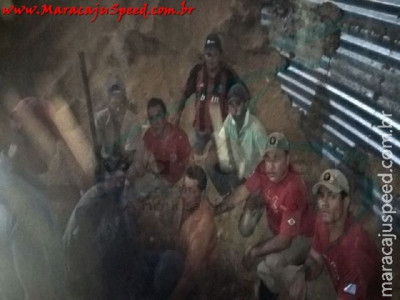 Maracaju: Homem quase morre afogado em silo de armazenamento de soja