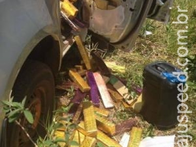 Quadrilha é presa com armas e 1,5 tonelada de maconha