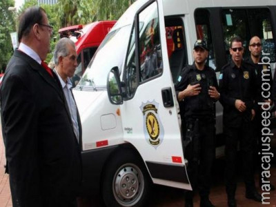 Agepen recebe viatura para operações táticas em presídios
