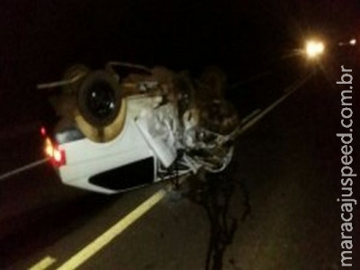 Duas pessoas morrem e quatro ficam feridas em acidente na BR-262