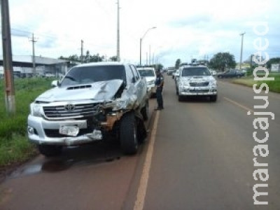 Grávida de seis meses morre em acidente entre moto e caminhonete