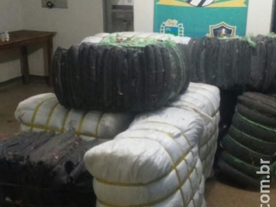 Maracaju: Polícia Militar aprende mercadoria fruto de descaminho no Bairro Paraguai