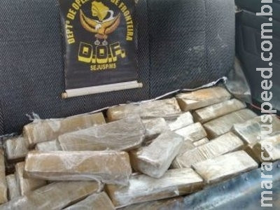 Idoso é preso com 47 quilos de maconha em MS