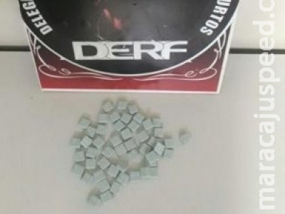 Traficante é preso com 50 comprimidos de ecstasy