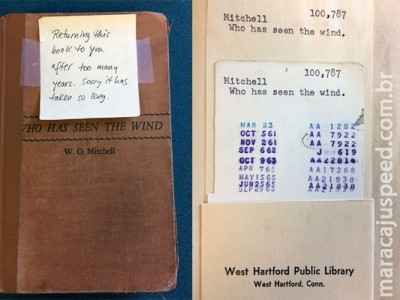 Leitor anônimo devolve livro a biblioteca com 52 anos de atraso