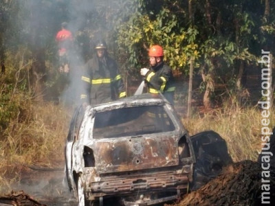 Motorista morre carbonizado em acidente na MS-162