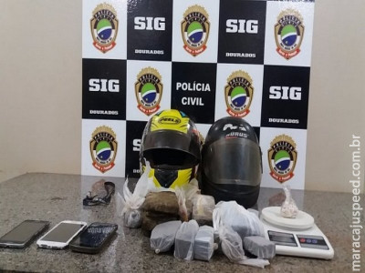 SIG prende albergados por assaltos e recupera motos