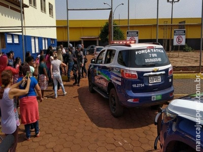 Em confusão no presídio, mulher leva tiro de borracha na perna