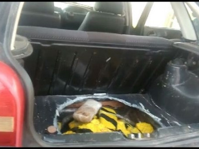 Nervosismo entrega e traficante ‘cai’ com maconha e haxixe