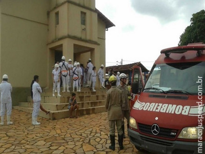 Funcionários passam mal após vazamento de amônia em frigorífico