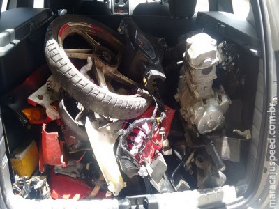  Jovem de 18 anos é preso suspeito de roubar motos de garagens