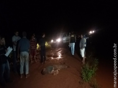 Homem escapa de atropelamento e morre afogado em valeta