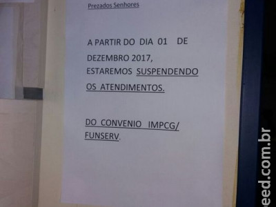 El Kadri suspende atendimento para pacientes do IMPCG