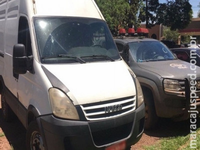 Homem é preso em MS com veículo furtado em SP