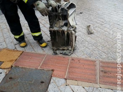 Incêndio no 12° andar de prédio mobiliza Corpo de Bombeiros 