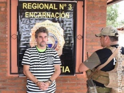 Preso no Paraguai, traficante enviou arsenal de MS para o Rio em maio