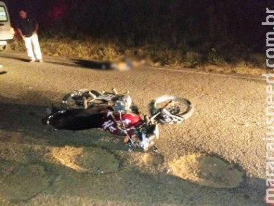 Motociclista cai em buraco em rodovia e morre ao ser socorrido